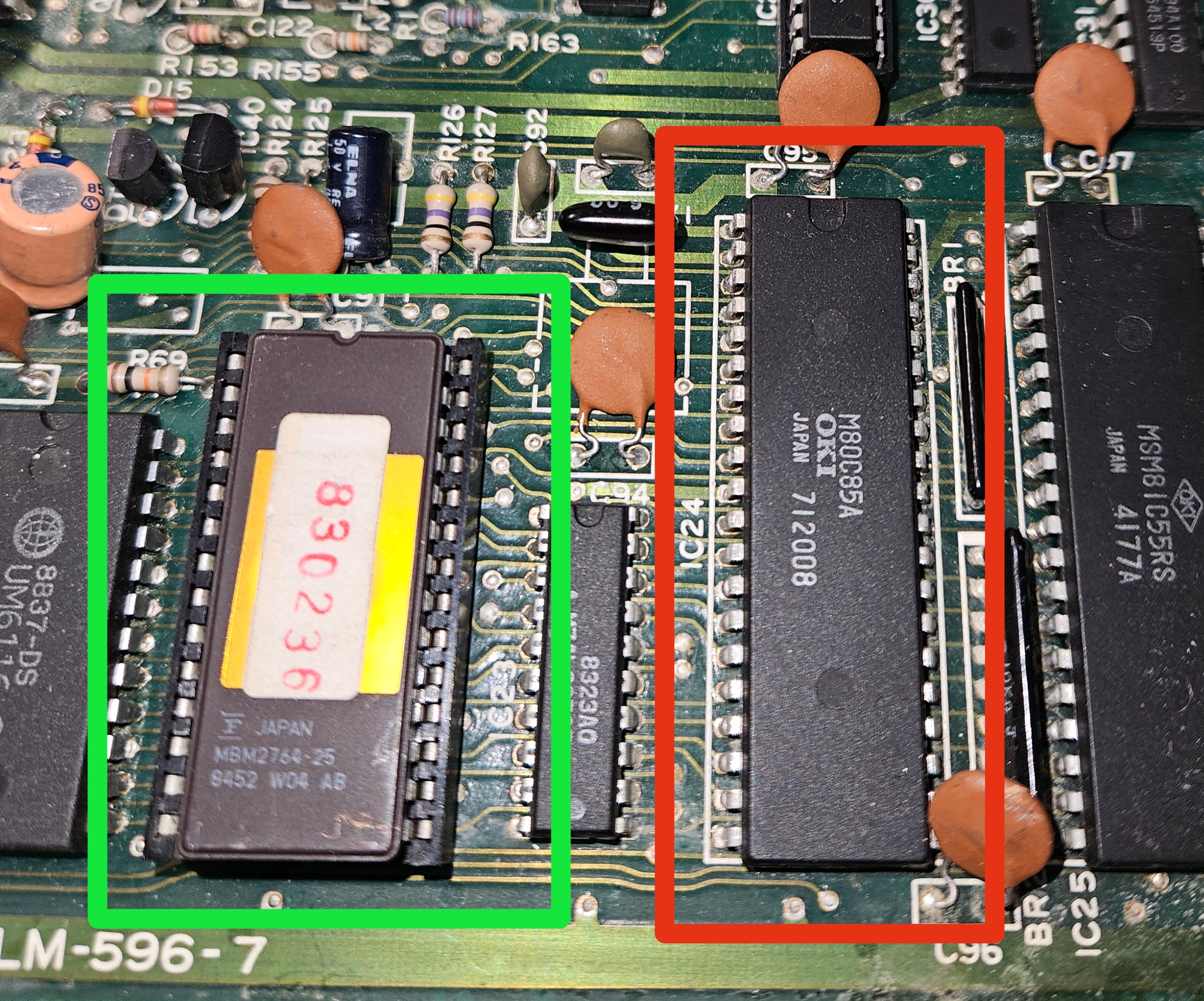 Remove EPROM or CPU image